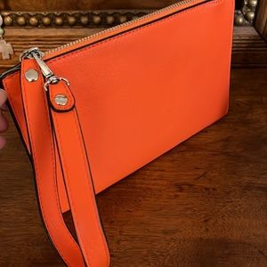 Echo Orange Wristlet/Clutch